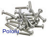 Machine Screw: #4-40, 1/2″ Length, Phillips (25-pack)