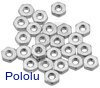 Machine Hex Nut: #4-40 (25-pack)