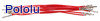 Wires with Pre-Crimped Terminals 10-Pack F-F 3" Red
